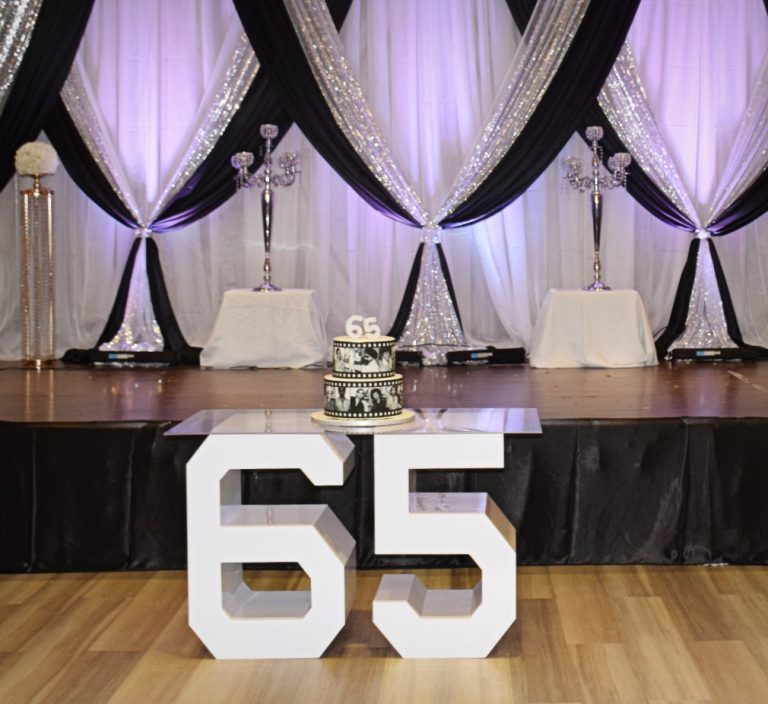 Marquee 65 Number Table