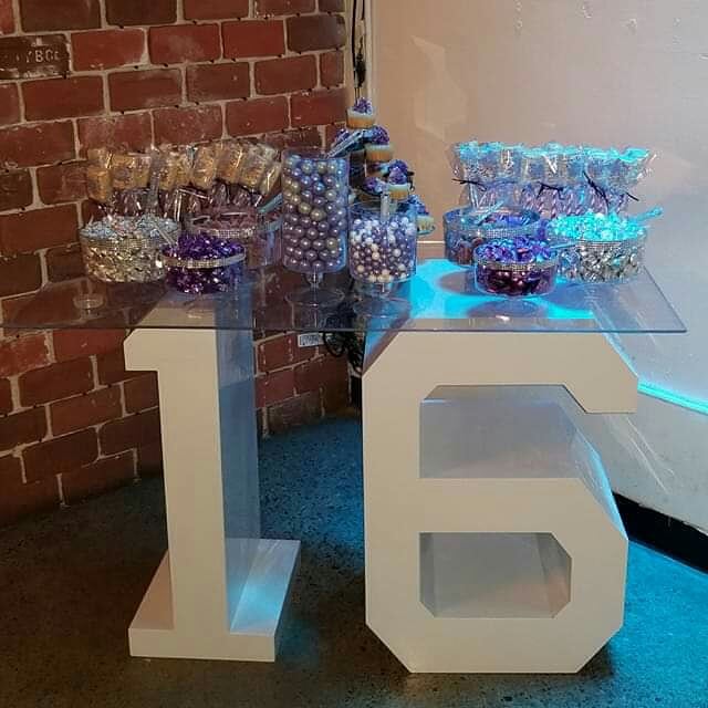 Marquee 16 Number Table