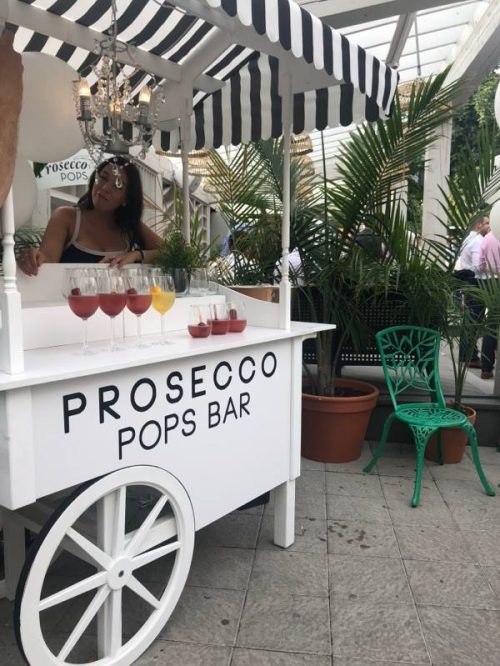 Prosecco Drink Cart