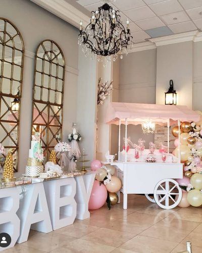 BABY table and Sweet Cart