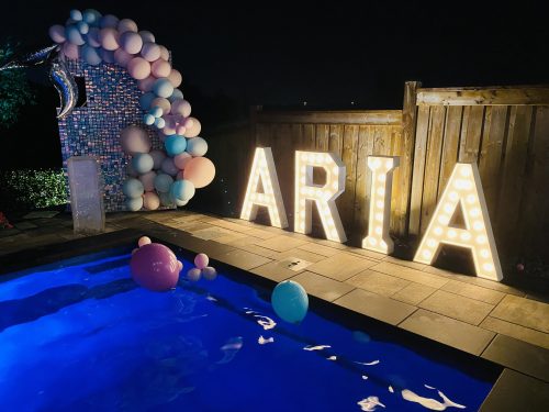 36" Marquee light-up ARIA